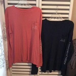 Vineyard Vines (VV)  Long Sleeve T-Shirt Bundle